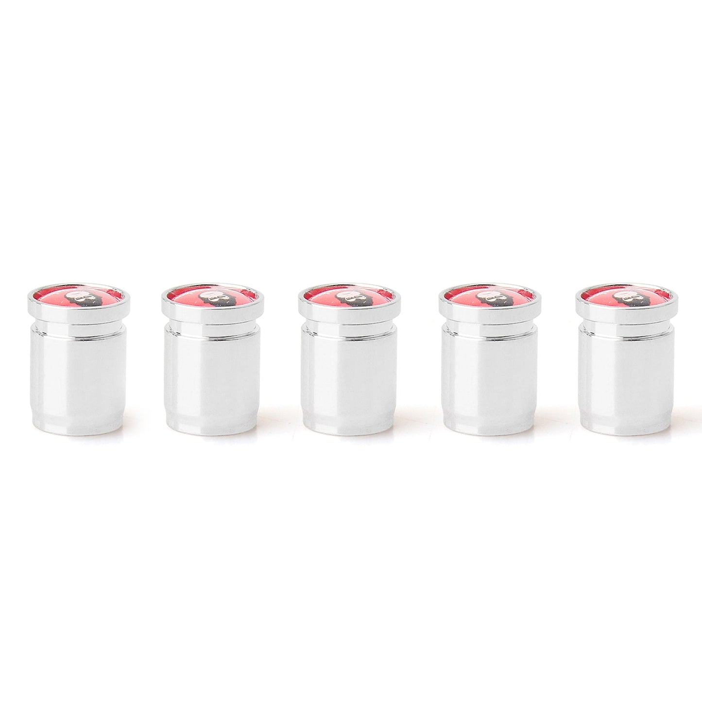 MAD BABOON Universal Car Wheel Tire Valve Stem Caps Air Caps Cover Valve Nozzles Copper Nut Caps 5 pcs