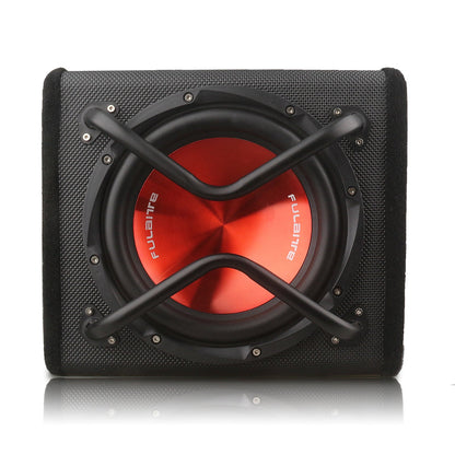 MAD BABOON 10" Car Subwoofer 1000W Power with Built-in Amplifier Vented Sub Enclosure Box