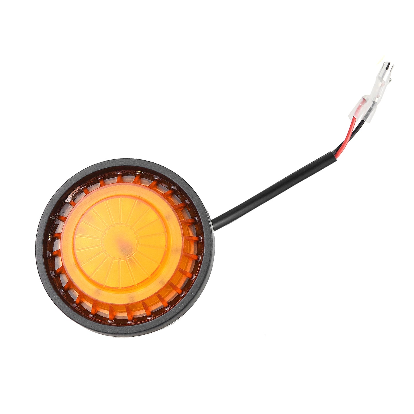 MAD BABOON LED grille Marker Light fits for 18-23 JEEP Wrangler JL (amber cover yellow light/smoke len cover yellow light/smoke len cover white light)