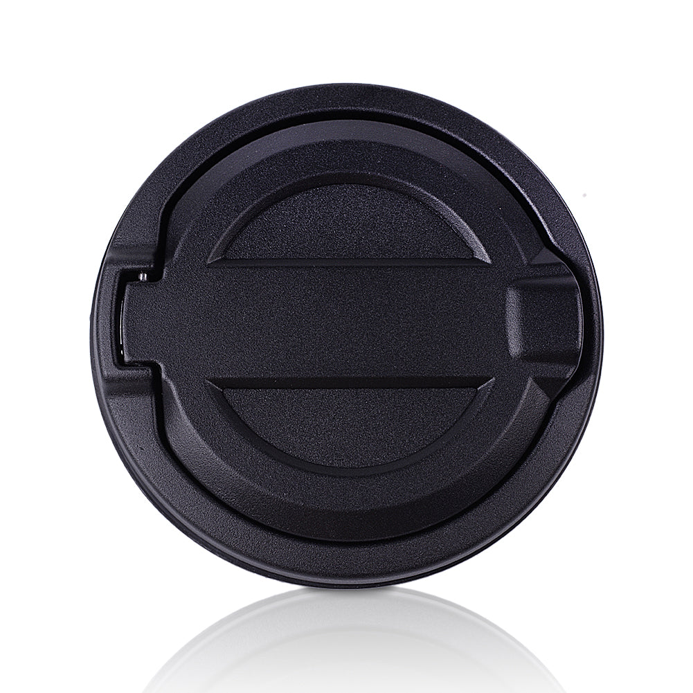 MAD BABOON Outside Fuel Oil Tank Cap Cover Trim with Lock for 18-23 Jeep Wrangler JL Black
