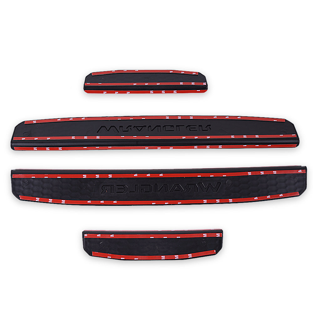 MAD BABOON Threshold bar Cover fits for 2018-2021 JEEP Wrangler JL 4 Door