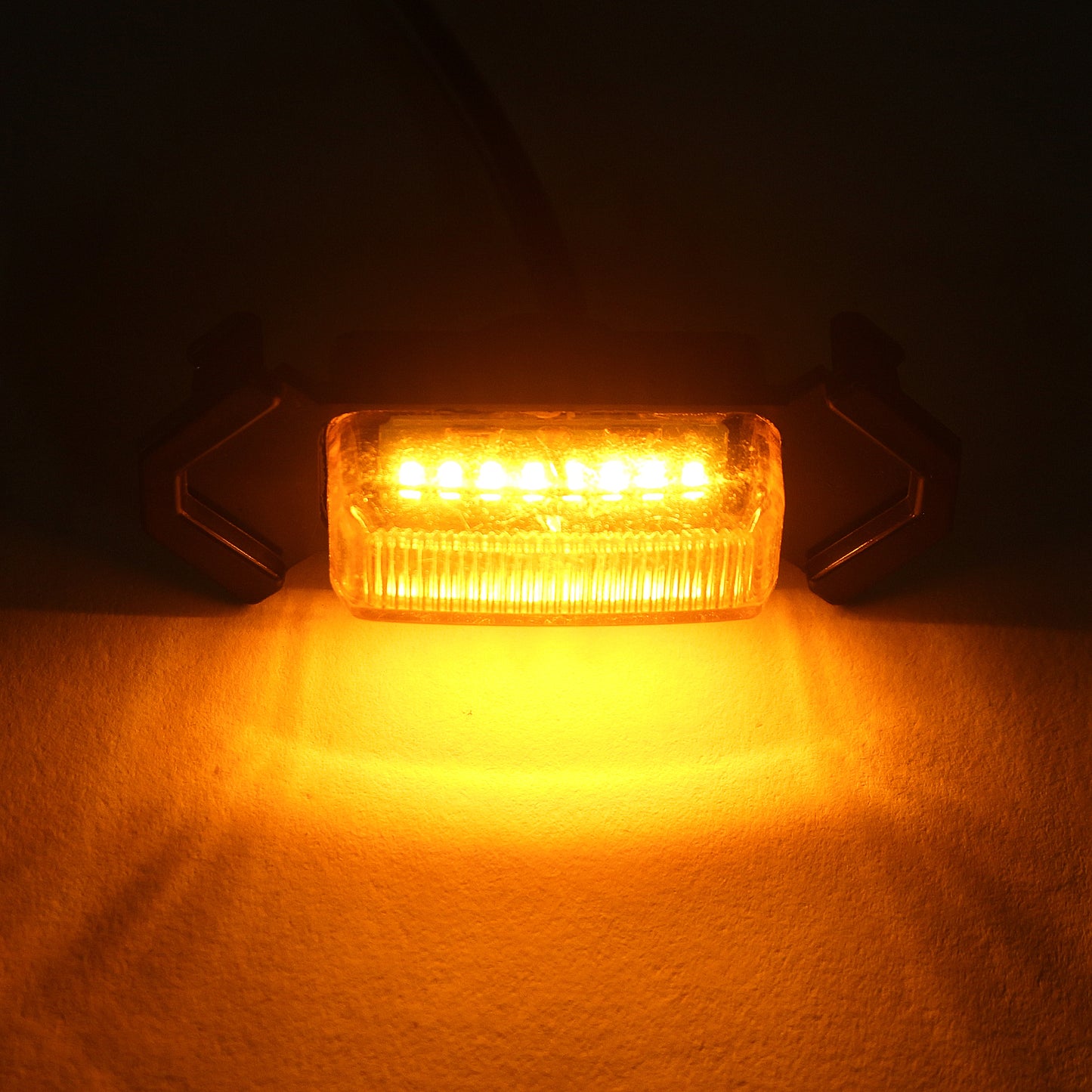 MAD BABOON 4pcs Front Bumper Hood Grille Marker LED Light For 2016-2019 Tacoma (5 Color Lights)
