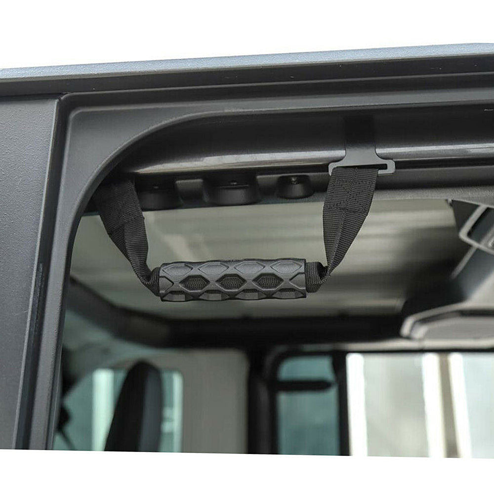 Mad Baboon Roll Bar Grab Handles Front and Rear fits for Jeep Wrangler JL 2018-2023 and Gladiator JT 2020-2023