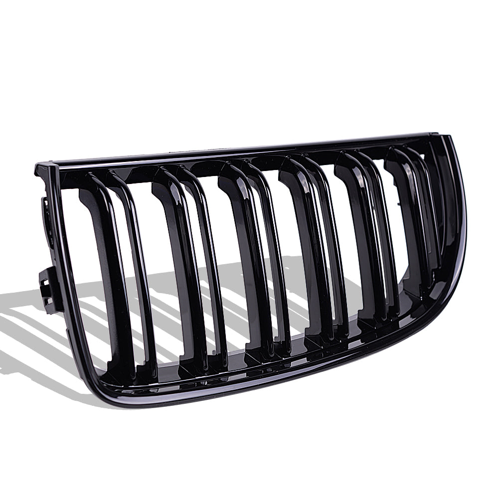 MAD BABOON Single/Dual Line Grille fits for 05-07 BMW 3series E90 (Gloss Black M Color)