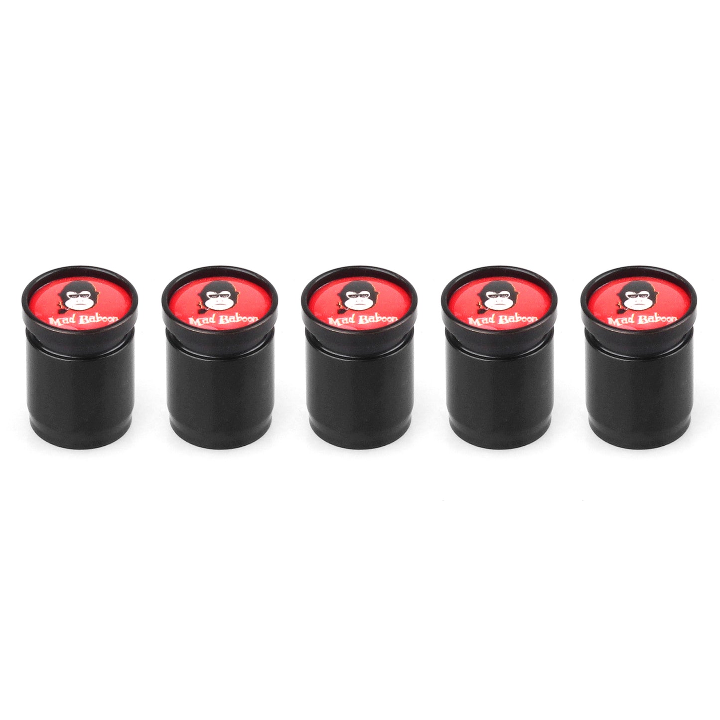 MAD BABOON Car seat belt clip, car coaster, cigarette lighter push button, valve cap, suitable for car interior decoration, gift box packaging
