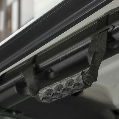 Mad Baboon Roll Bar Grab Handles Front and Rear fits for Jeep Wrangler JL 2018-2023 and Gladiator JT 2020-2023