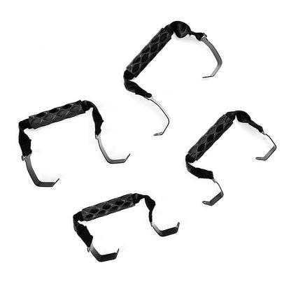 Mad Baboon Roll Bar Grab Handles Front and Rear fits for Jeep Wrangler JL 2018-2023 and Gladiator JT 2020-2023