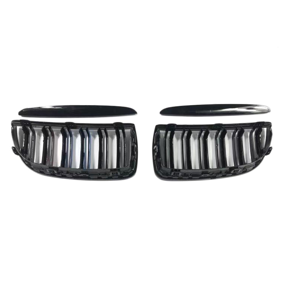 MAD BABOON Single/Dual Line Grille fits for 05-07 BMW 3series E90 (Gloss Black M Color)