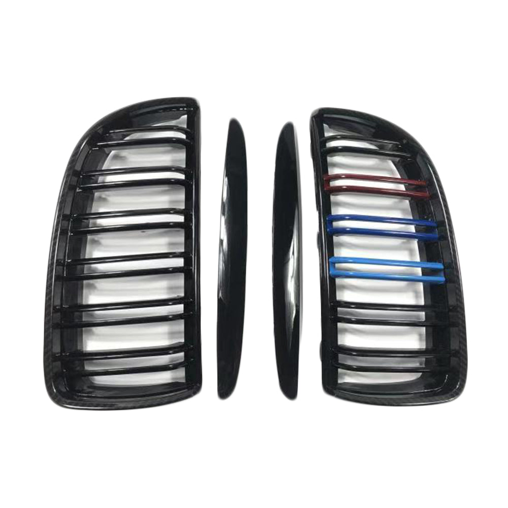 MAD BABOON Single/Dual Line Grille fits for 05-07 BMW 3series E90 (Gloss Black M Color)