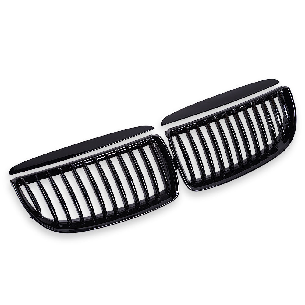 MAD BABOON Single/Dual Line Grille fits for 05-07 BMW 3series E90 (Gloss Black M Color)