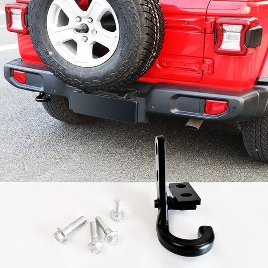 Mad Baboon Rear Trailer Hook for 2018-2023 Jeep Wrangler JL JLU